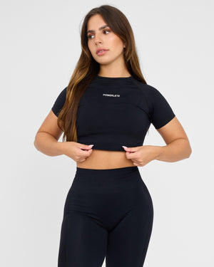 Evolve Seamless SS Crop Top