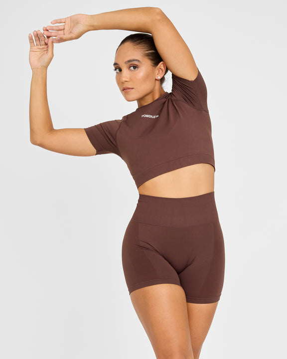 Nahtloses SS-Crop-Top von Evolve - hover image